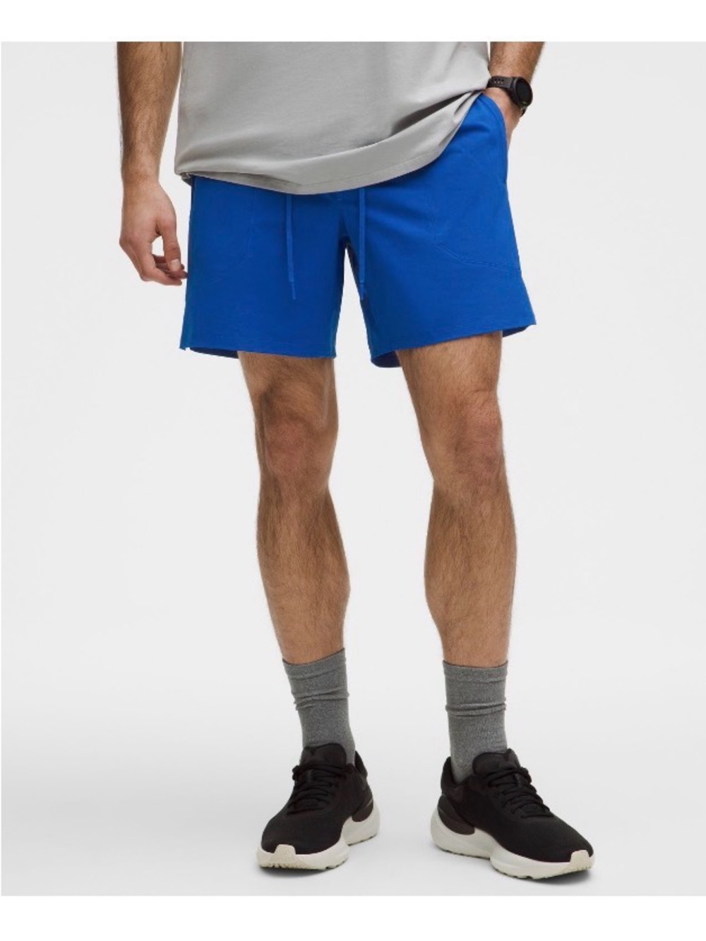 License to Train Linerless Shorts -  Galactic cobalt
